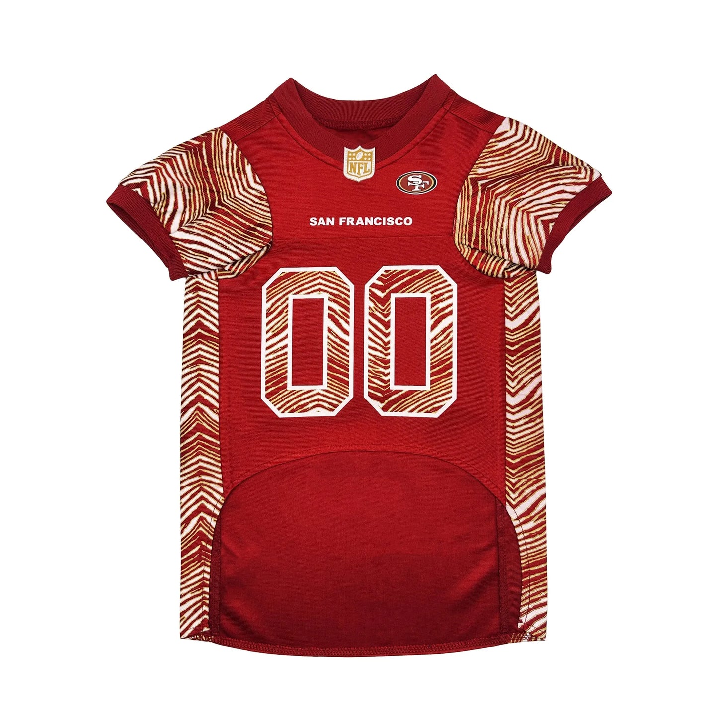 San Francisco 49ers Zubaz Pet Jersey - Your Pet Connection