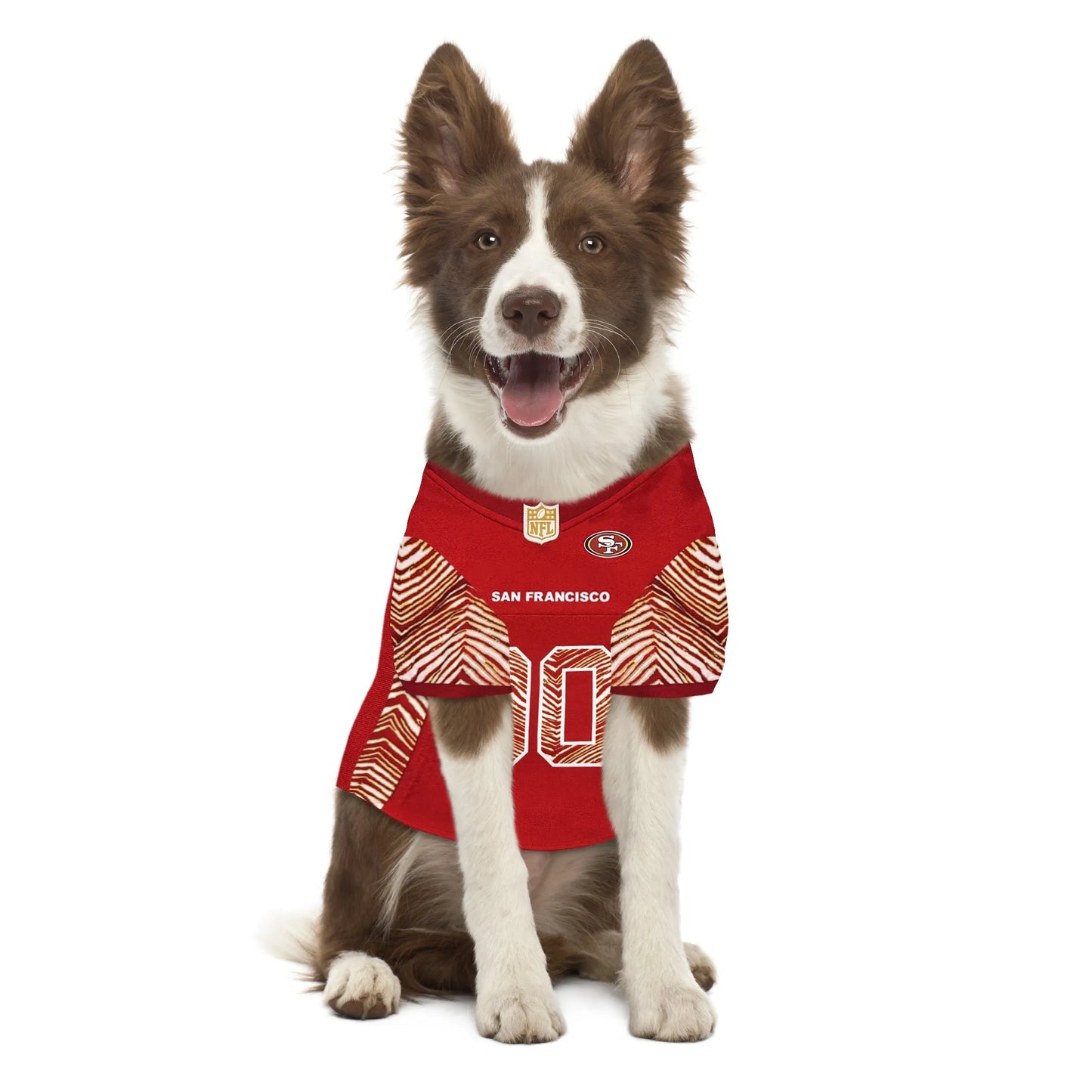 San Francisco 49ers Zubaz Pet Jersey - Your Pet Connection
