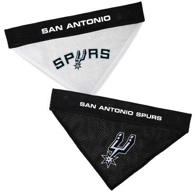San Antonio Spurs NBA Reversible Dog Bandana by Pets First