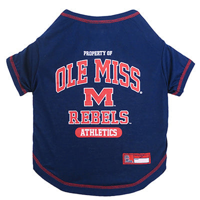 Ole Miss Tee Shirt - Your Pet Connection