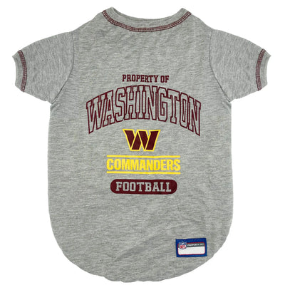 Washington Commanders NFL Dog & Cat T-Shirt by Pets First