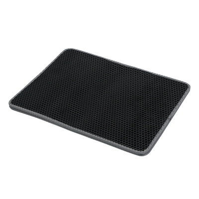 Cat Litter Mat EVA Honeycomb Double Layer Kitty