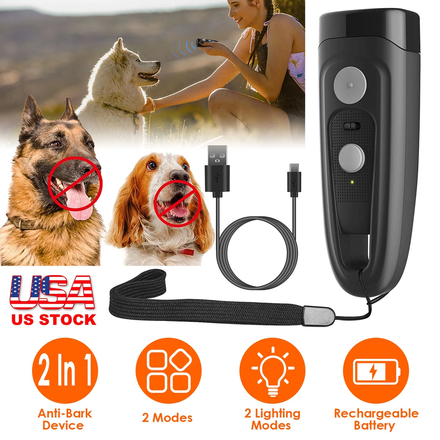 Ultrasonic Dog Anti-Bark Device