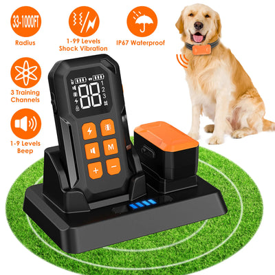 2 In 1 Wireless Electric Dog Fence