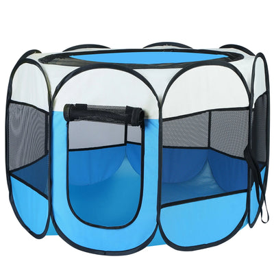 Linx Group Pet Playpen Tent Travel-Safe Mesh Canopy