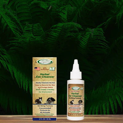Herbal Ear Cleanser formulated for Cats and Dogs 2oz