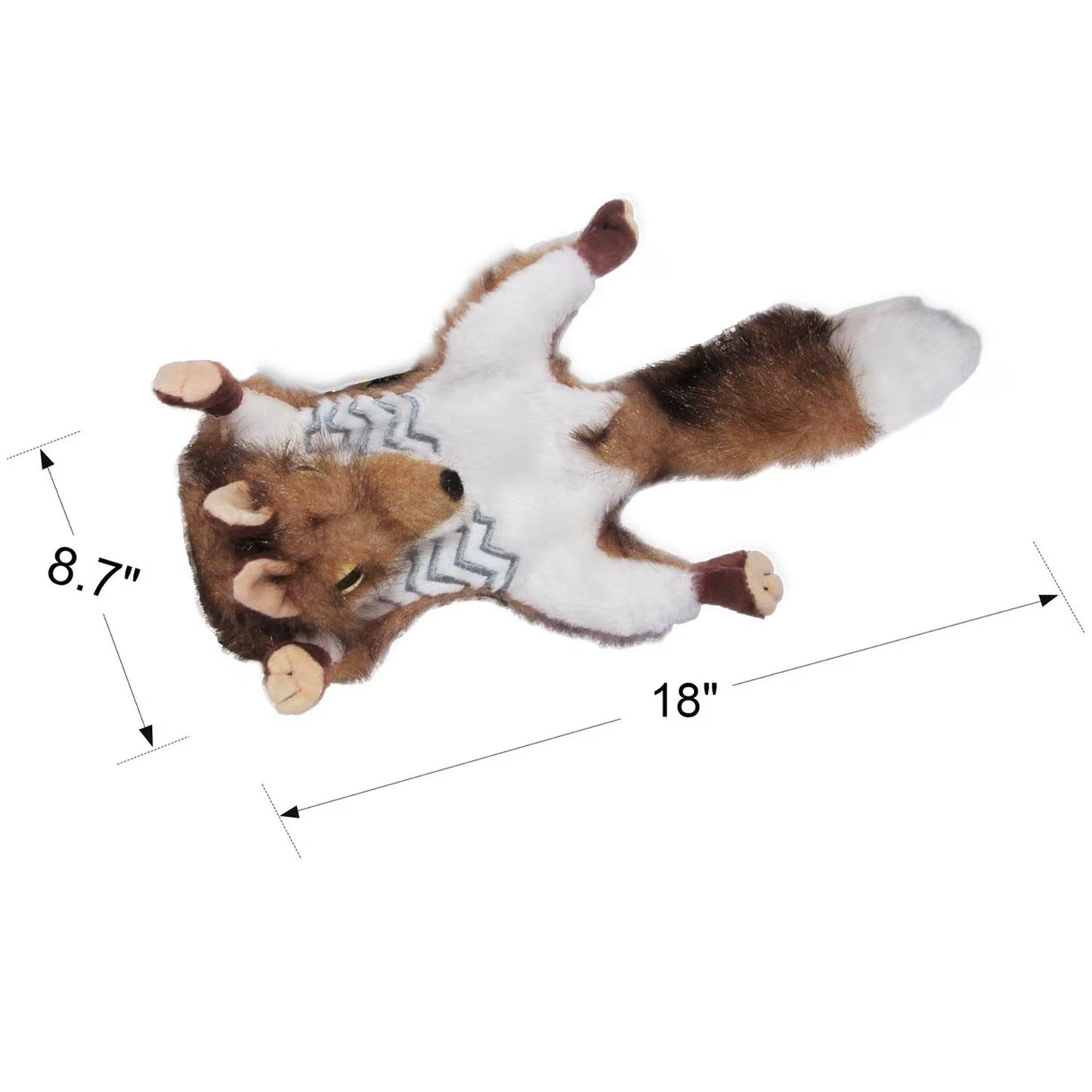 Classic - Dog Toys - Road Kill Fox