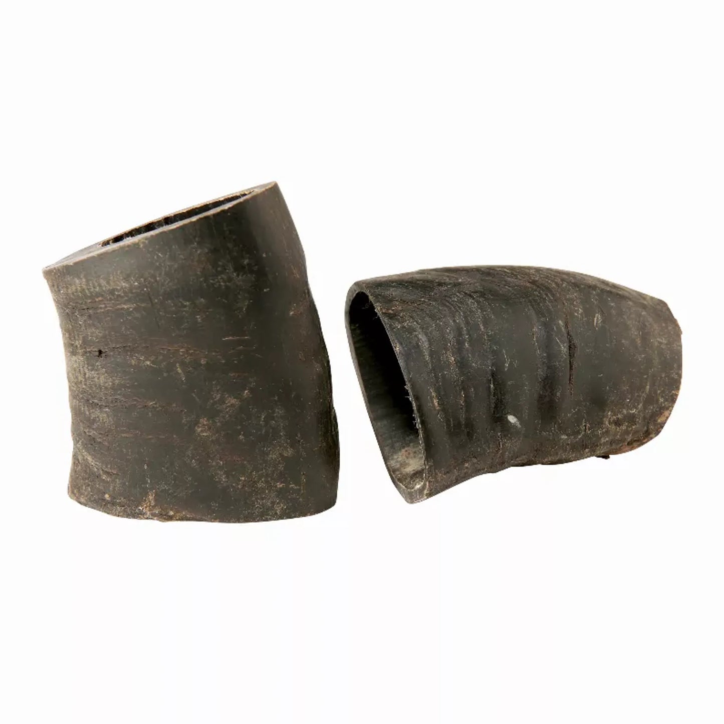 WATER BUFFALO HORN TUFFIE- 100% Natural Dog Treat & Chews, Grain-Free, Gluten-Free, Dog Chewing Dental Toys, 2 COUNT, 7.5 oz - Your Pet Connection