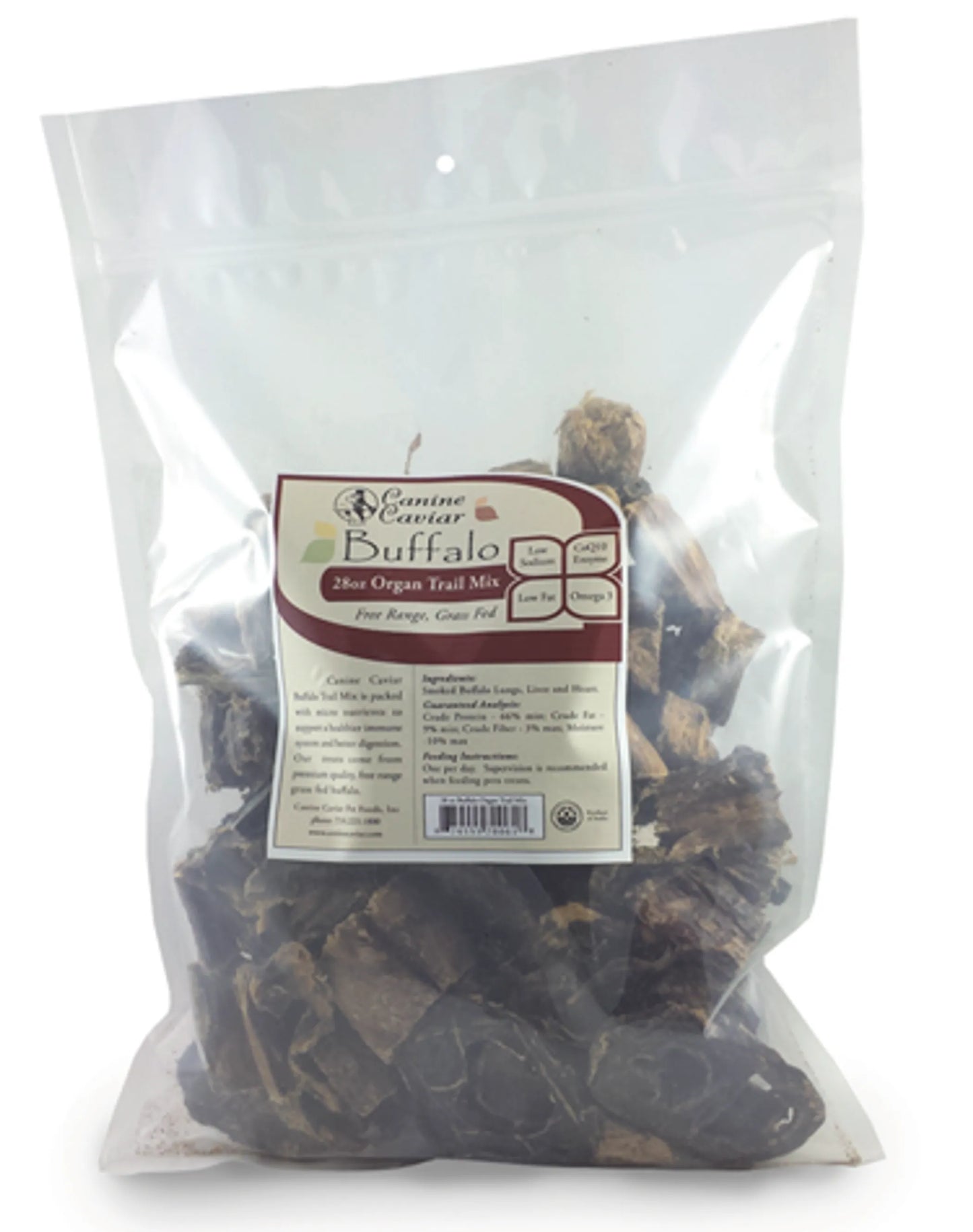 Canine Caviar Buffalo Treats 28oz