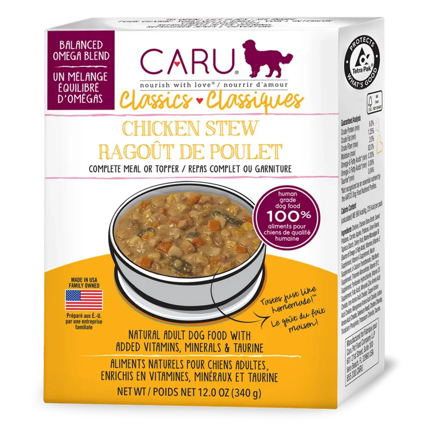 CARU Classics Chicken Stew for Dogs - Your Pet Connection