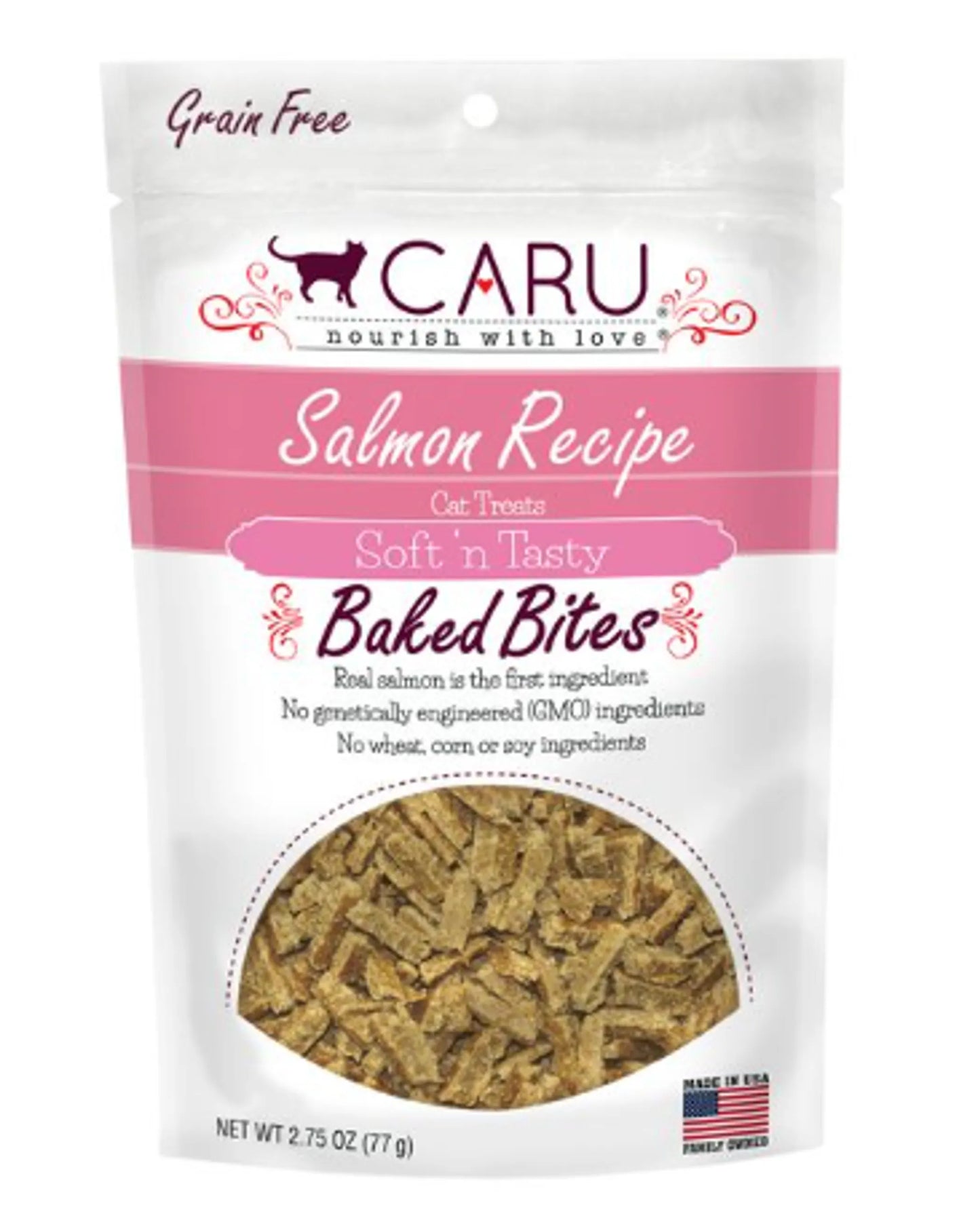 CARU Soft 'n Tasty Salmon Recipe Bites for Cats - Your Pet Connection