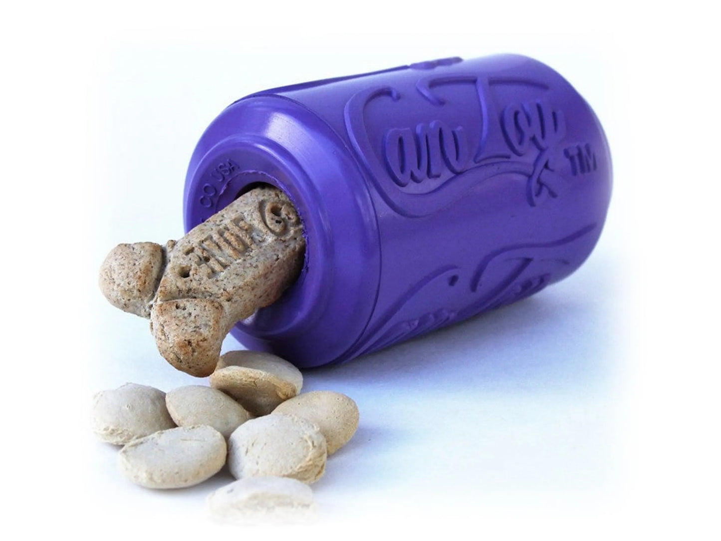 SP Can Toy Durable Rubber Chew Toy & Treat Dispenser - Your Pet Connection