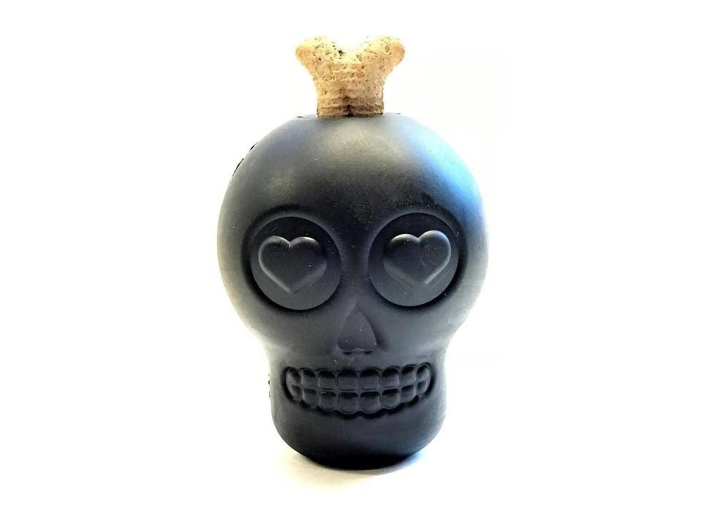 MKB Sugar Skull Durable Rubber Chew Toy & Treat Dispenser - Your Pet Connection