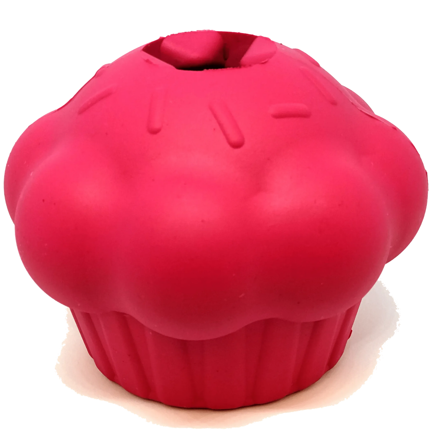 Cupcake Durable Rubber Chew Toy & Treat Dispenser - Your Pet Connection
