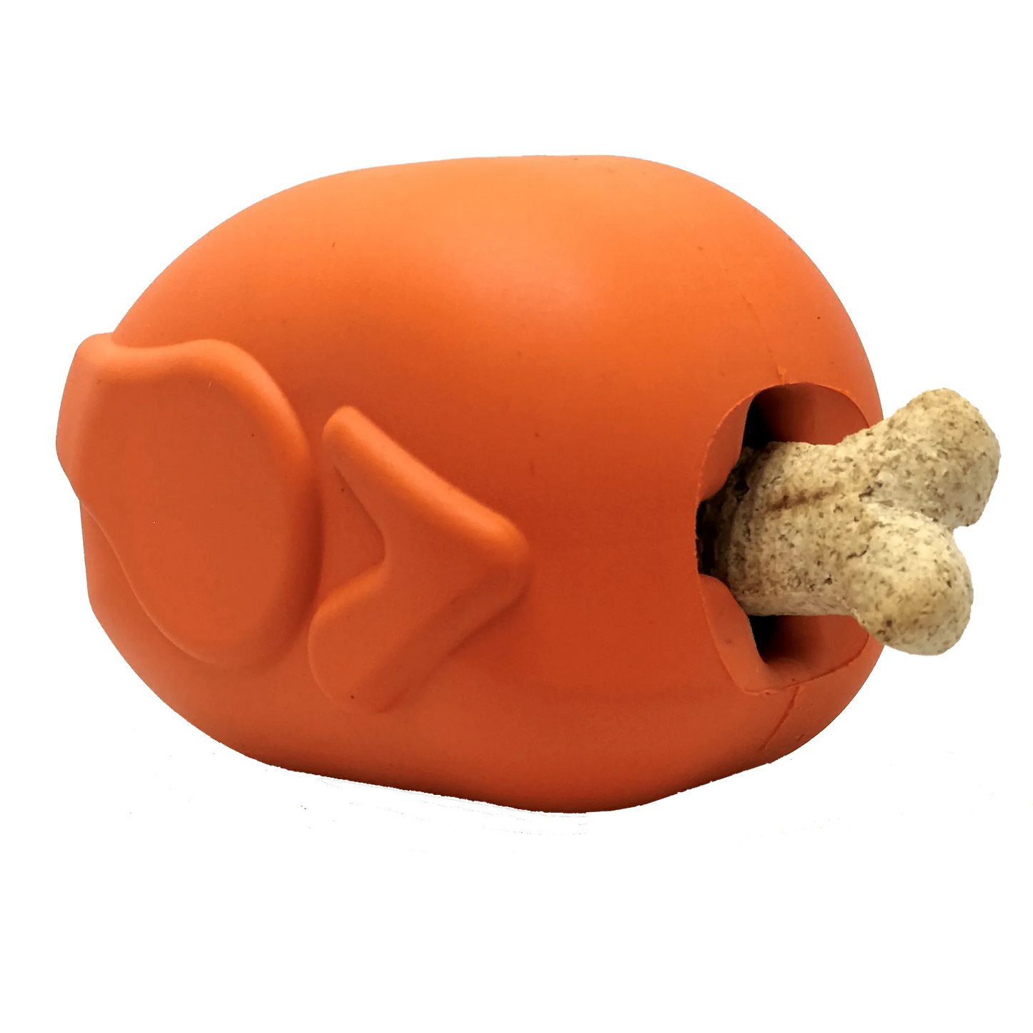 MKB Roasted Turkey Durable Rubber Chew Toy & Treat Dispenser - Your Pet Connection