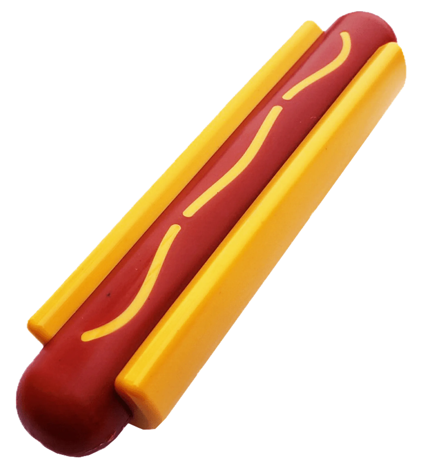 SP Hot Dog Ultra Durable Nylon Dog Chew Toy for Aggressive Chewers - Your Pet Connection