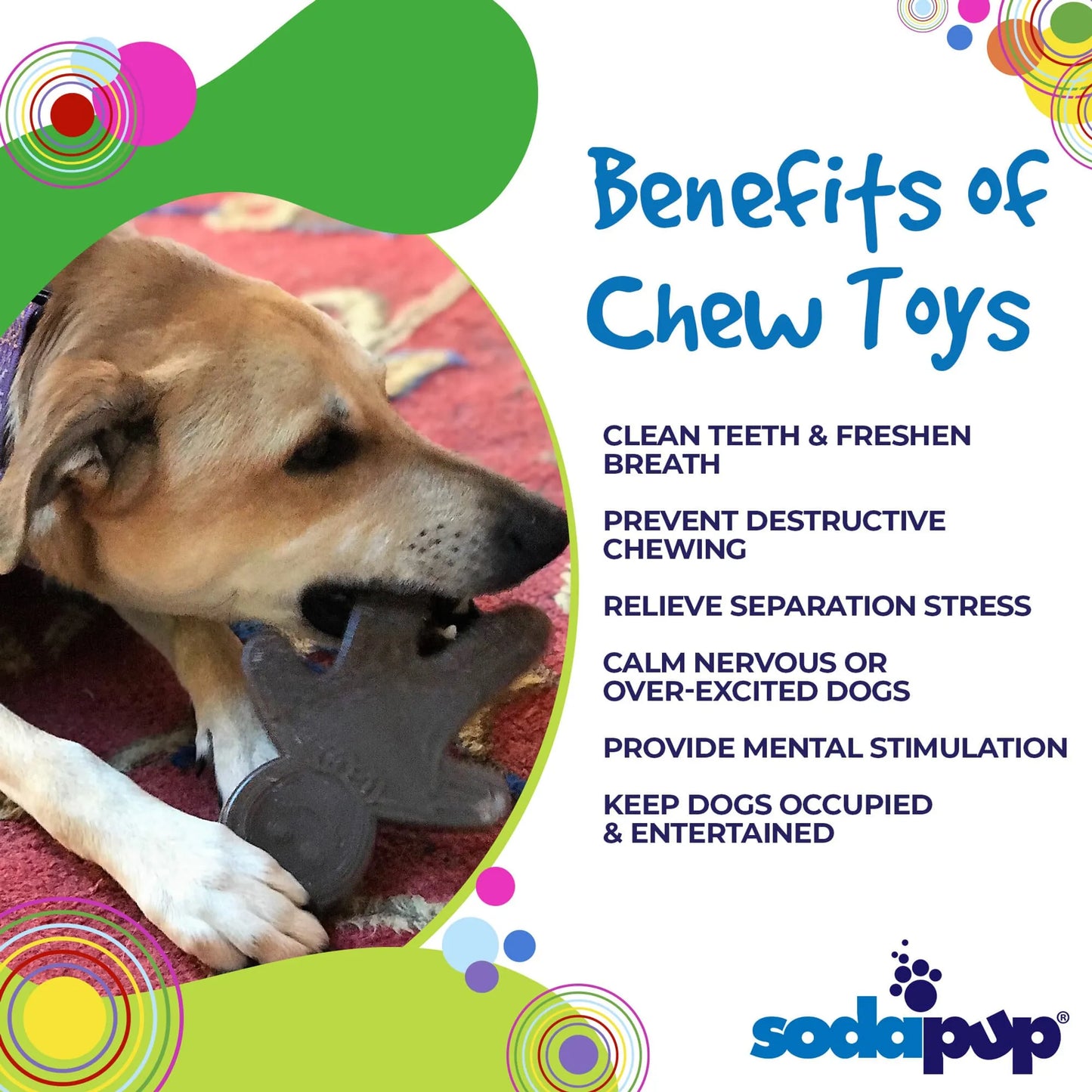 SP Gingerbread Man Ultra Durable Nylon Dog Chew Toy for Aggressive Chewers - Your Pet Connection