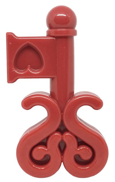 MKB Key to My Heart Ultra Durable Nylon Dog Chew Toy for Aggressive Chewers