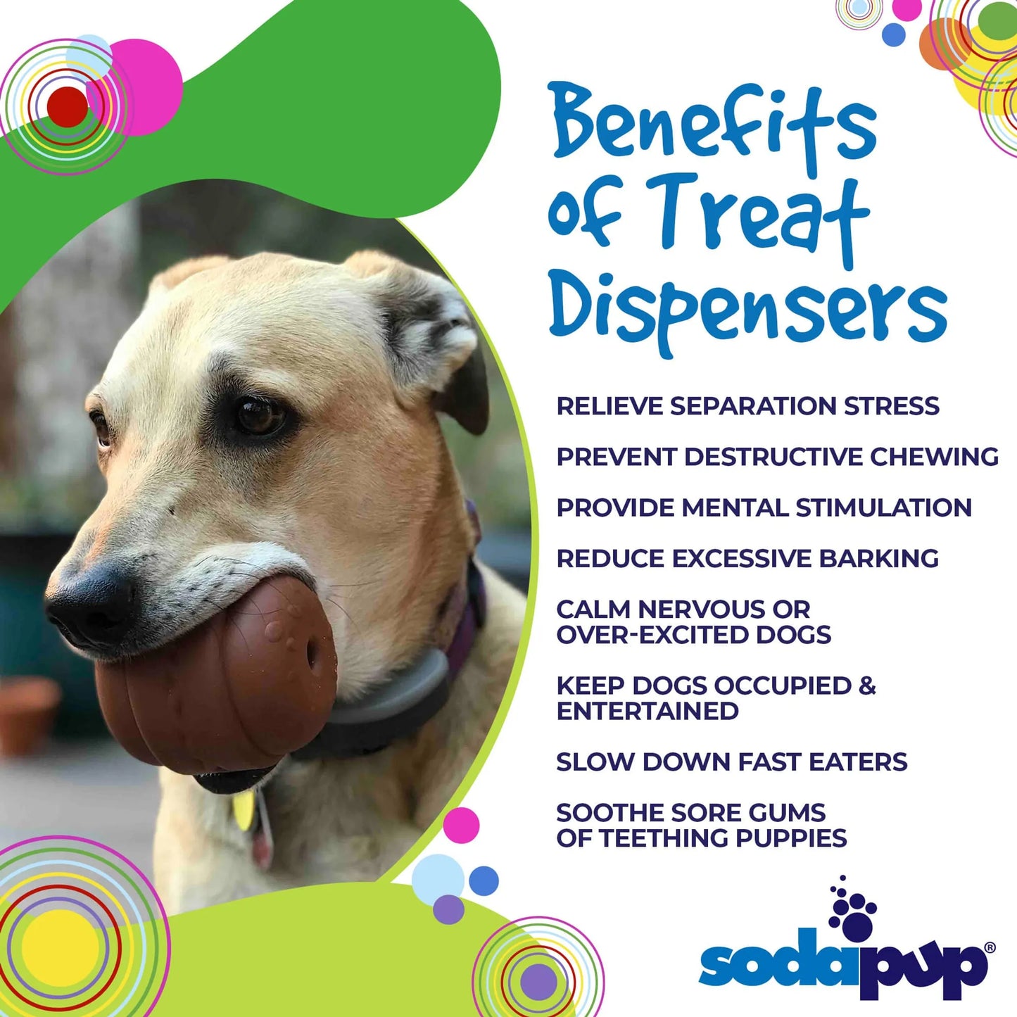 SP Hamburger Durable Rubber Chew Toy & Treat Dispenser - Your Pet Connection
