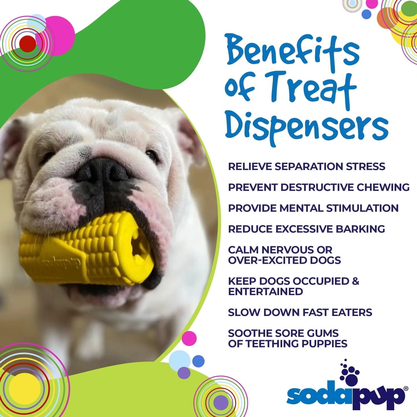SodaPup Corn on the Cob Treat Dispenser - Your Pet Connection