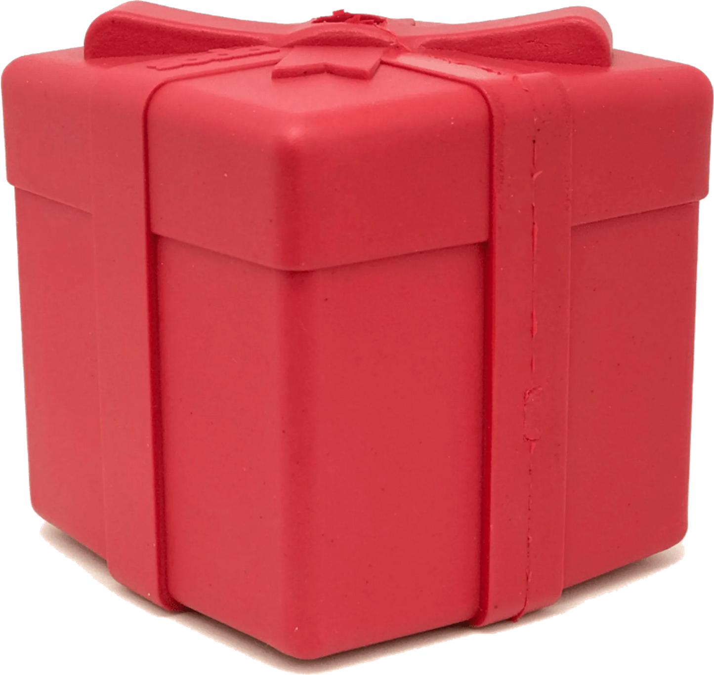 SP Gift Box Durable Rubber Chew Toy & Treat Dispenser - Your Pet Connection