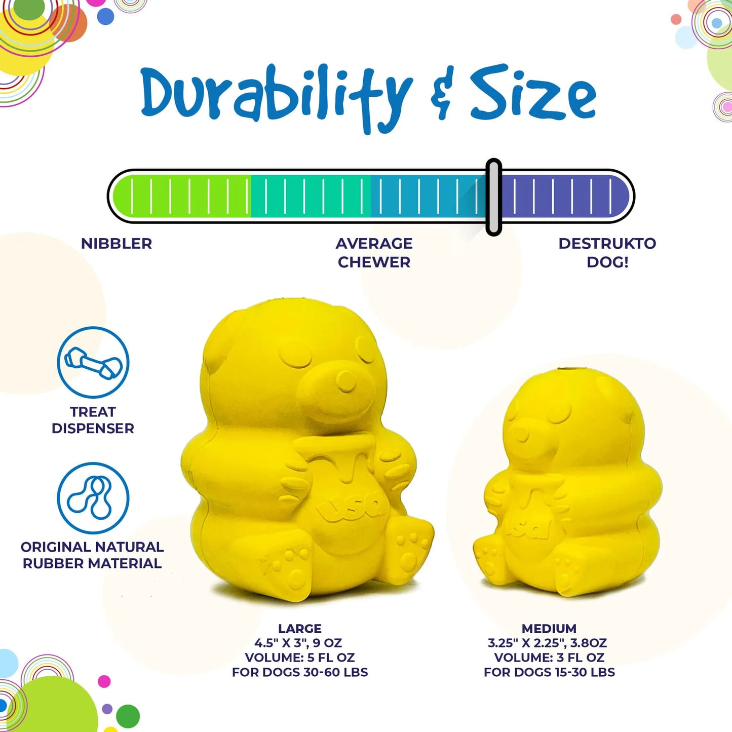 Honey Bear Treat Dispenser - Your Pet Connection