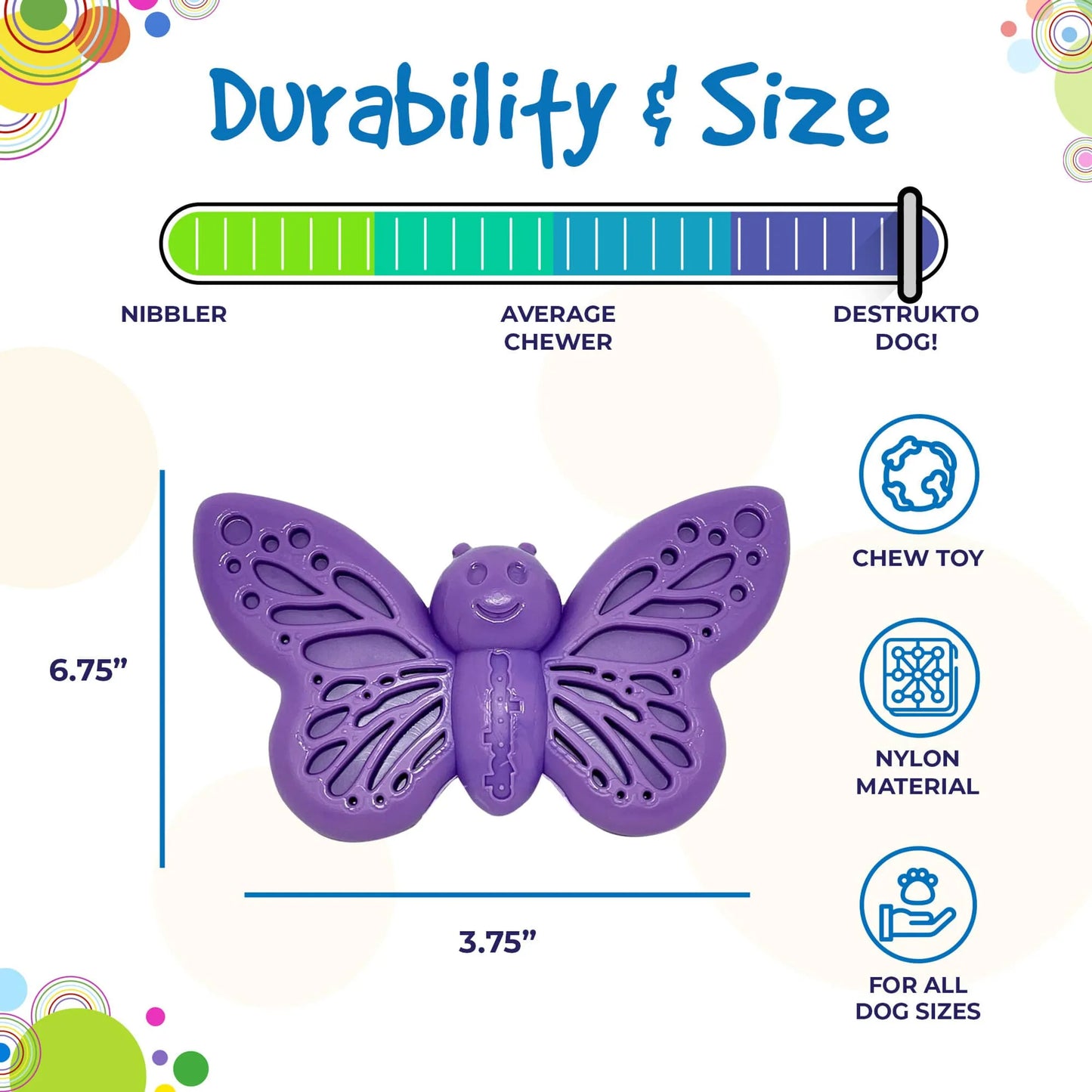 SP Butterfly Chew and Enrichment Toy - Your Pet Connection
