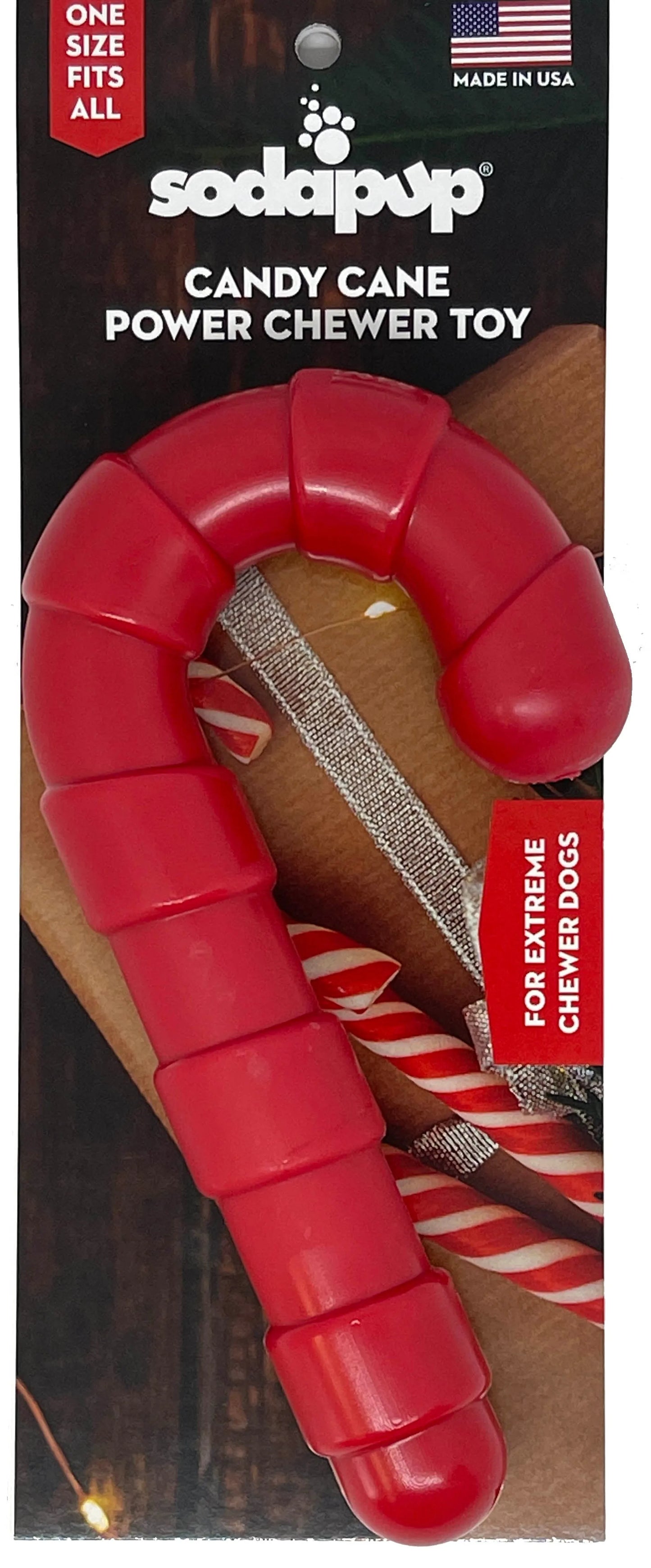 SP Candy Cane Chew Toy - Your Pet Connection