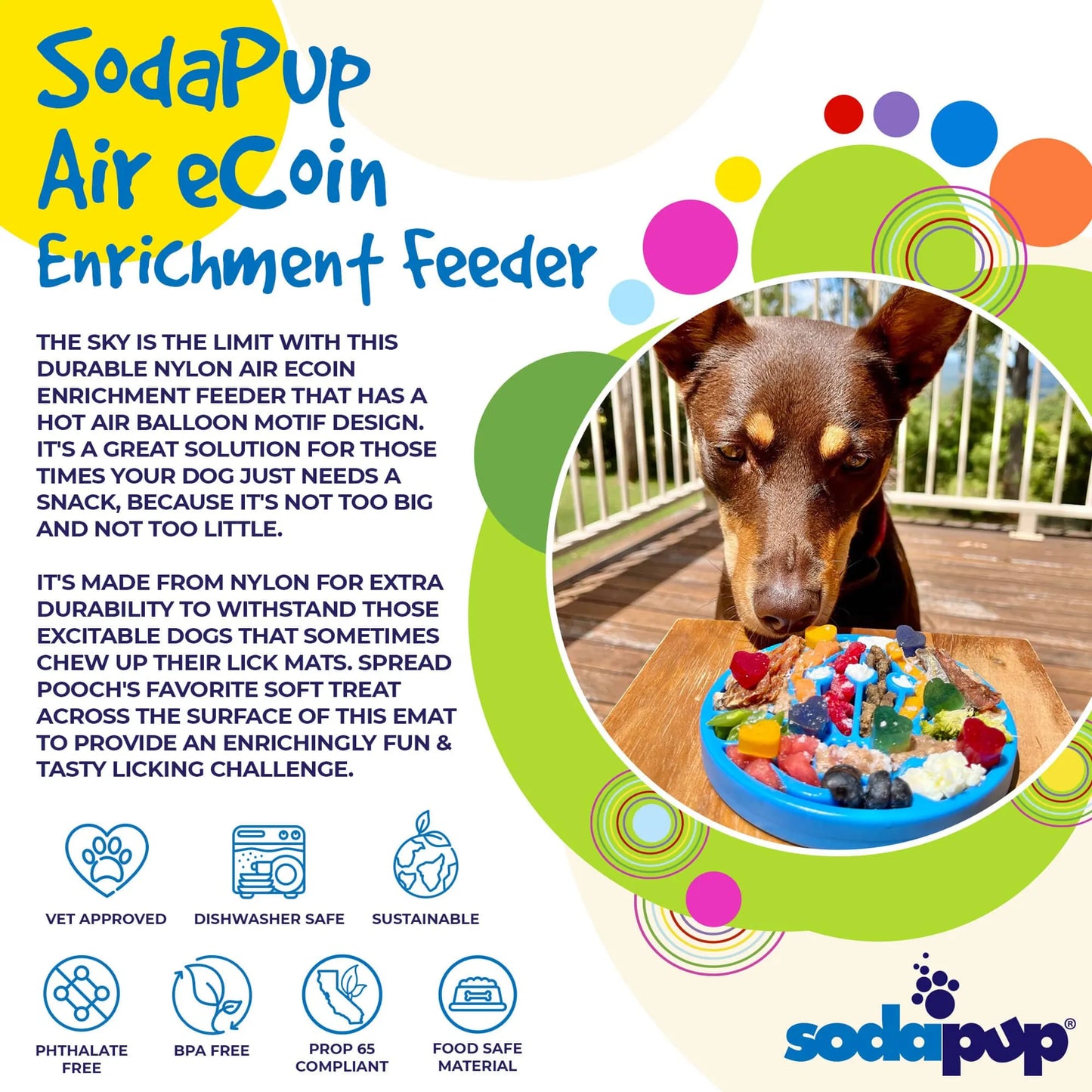 Nylon eCoin Durable Enrichment Snacking Coin - Your Pet Connection