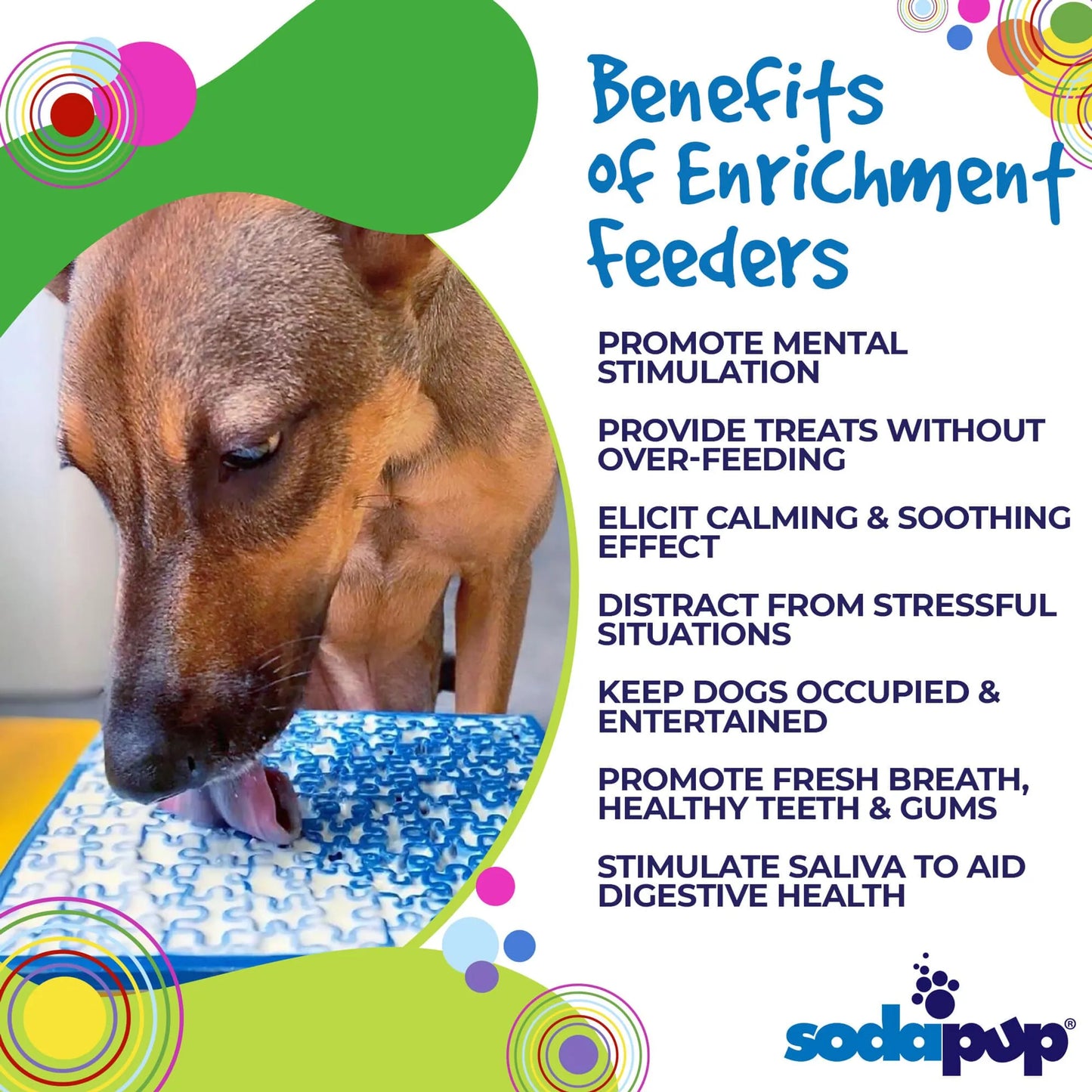Jigsaw Design eMat Enrichment Lick Mat - Your Pet Connection