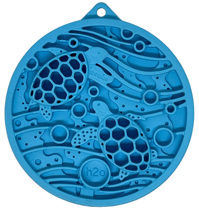 Turtle eMat-Mini Lick Mat with Suction Cups - Small Dogs & Cats