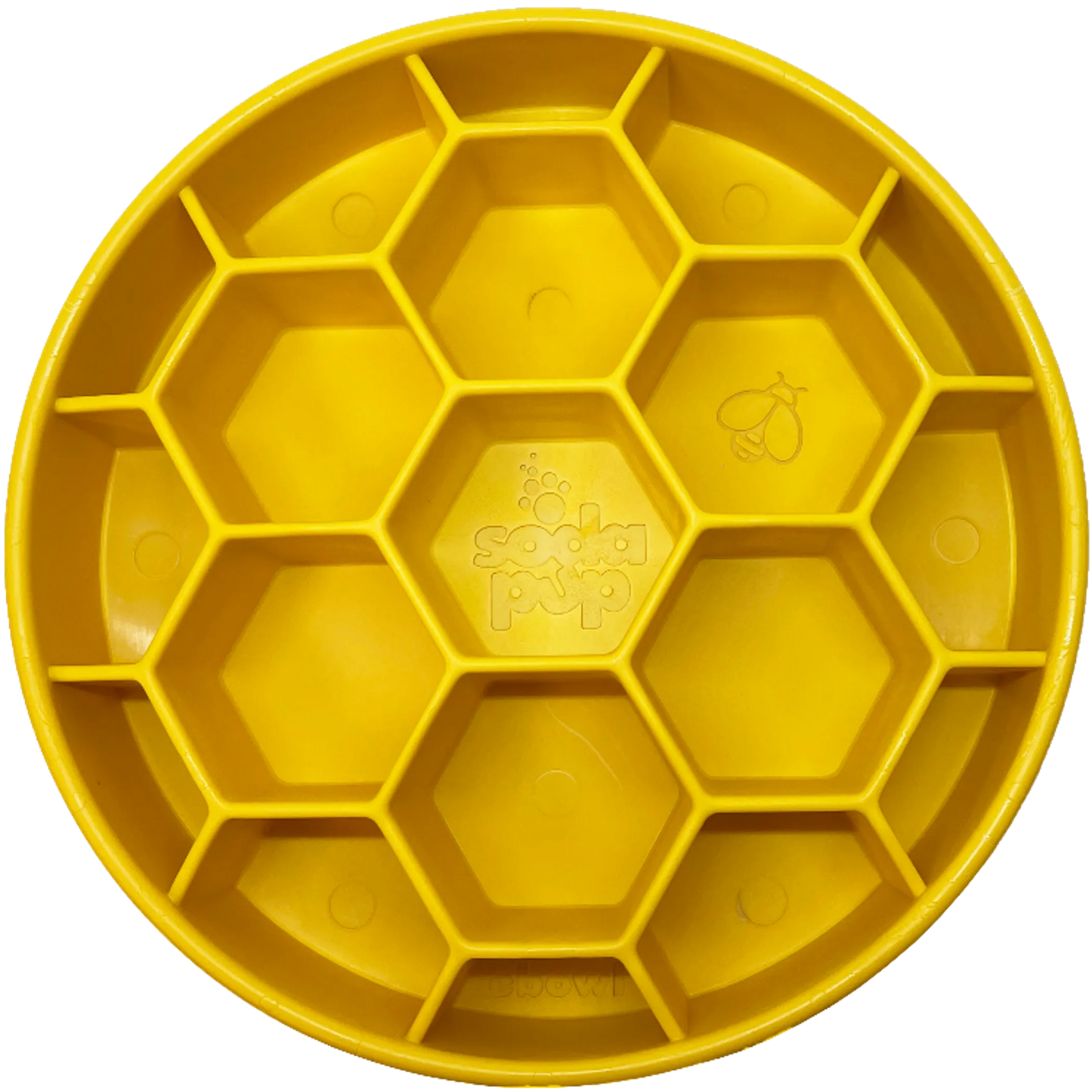 Honeycomb Design eBowl Enrichment Slow Feeder Bowl for Dogs - Your Pet Connection