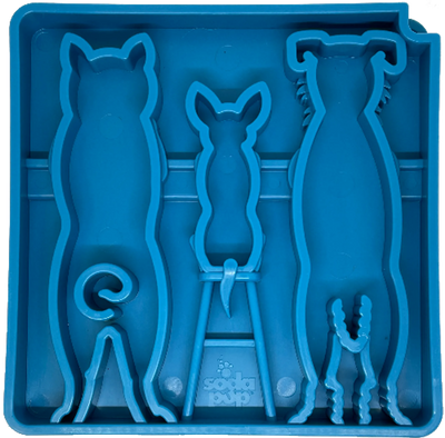 Waiting Dogs eTray - Shallow Slow Feeder Bowl for Enrichment