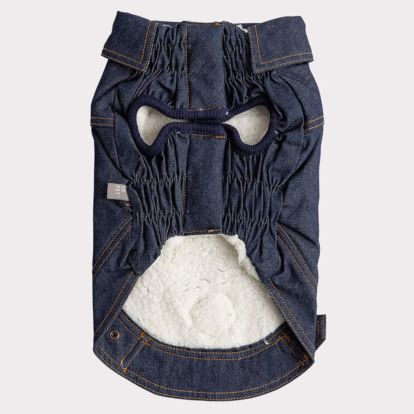 GF Pet Elasto-Fit Denim Dog Jacket - Your Pet Connection