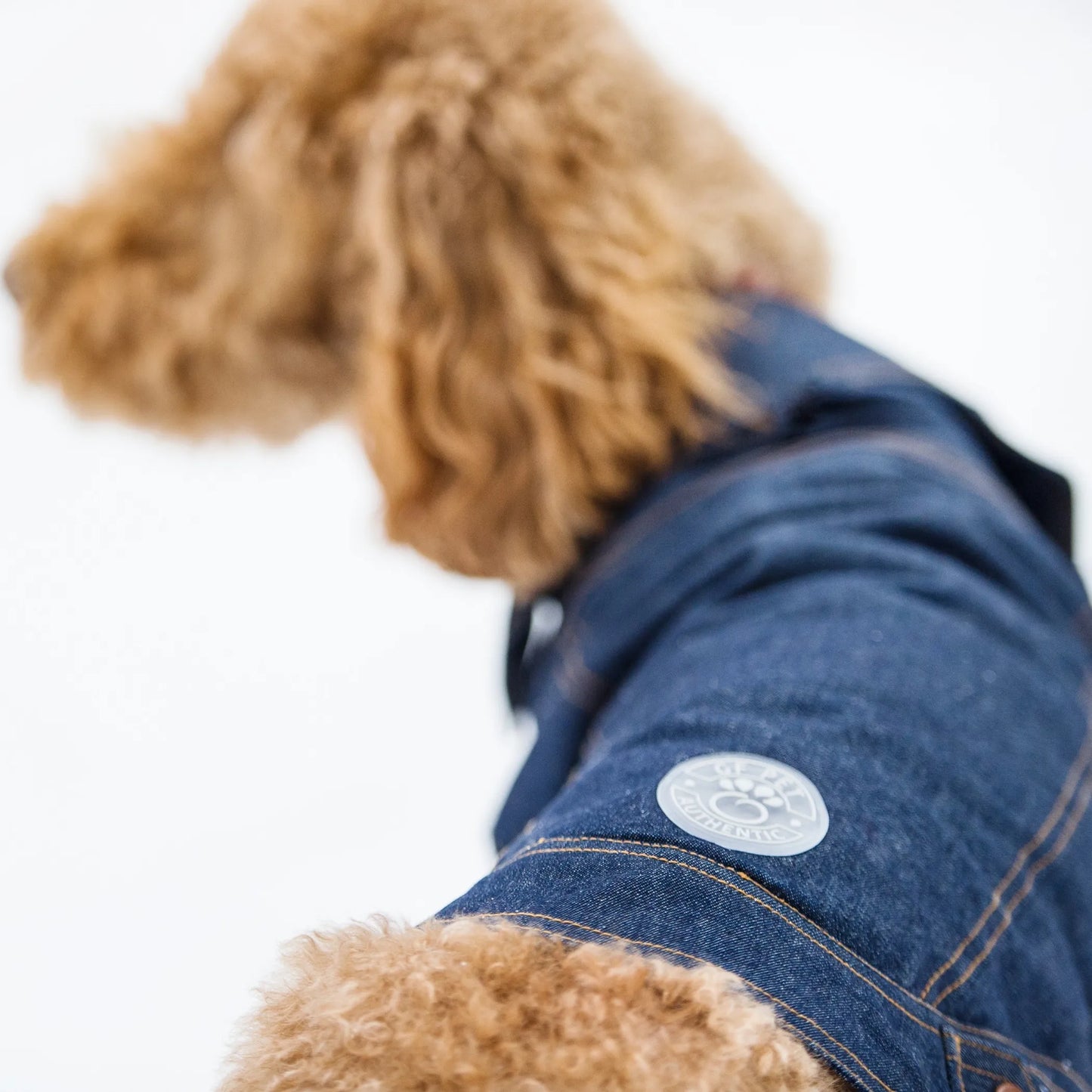 GF Pet Elasto-Fit Denim Dog Jacket - Your Pet Connection