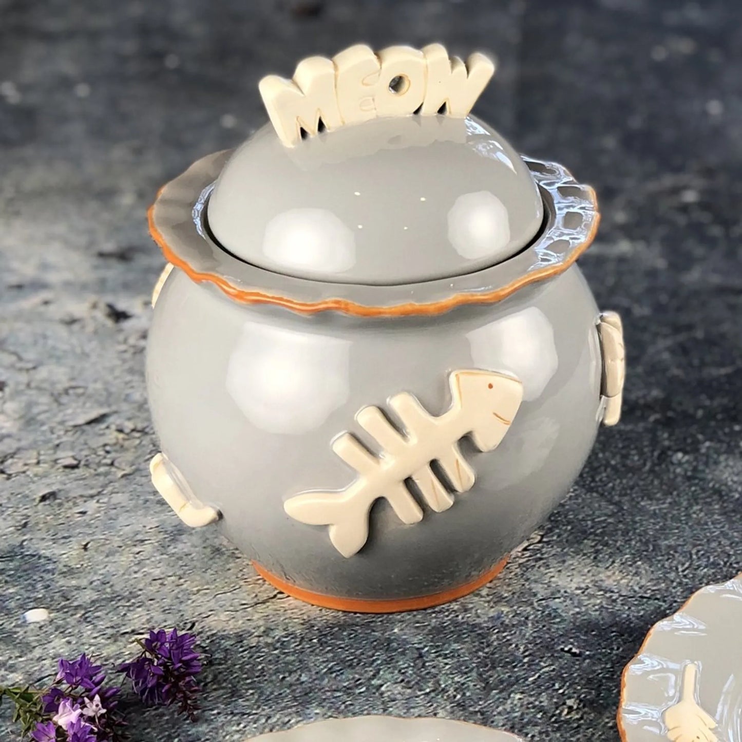 Cat Treat Jar - Your Pet Connection