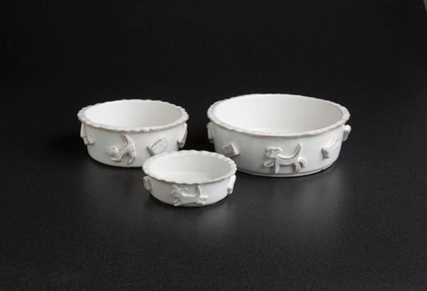 Carmel Ceramica Dog Food/Water Bowl - Your Pet Connection