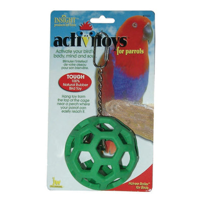 JW Pet ActiviToy Hol-ee Roller Bird Toy Multi-Color 1ea/LG