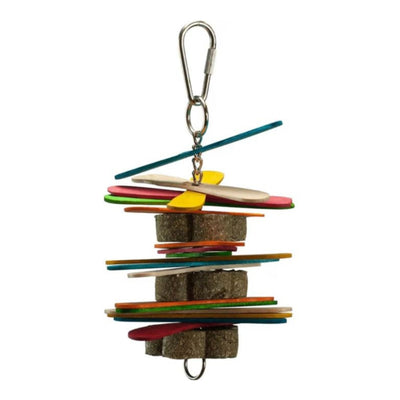 A and E Cages Nibbles Popsicle Sticks Small Animal Chew 1ea-One Size