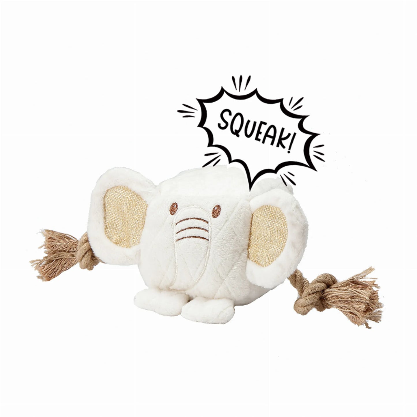 Cute Chunky Elephant Pet Toy - Your Pet Connection