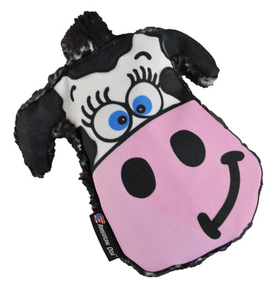 American Dog Moo-Ria Crinkle Toy for Dogs