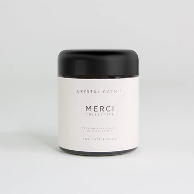 Merci Collective Crystal-Infused Catnip with Rose Quartz