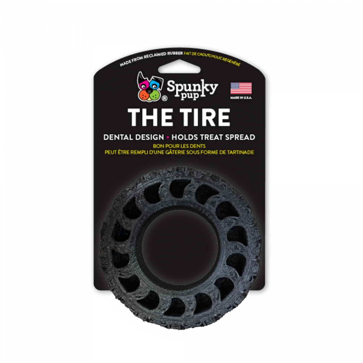 The Tire - Reclaimed Rubber Toy - Your Pet Connection