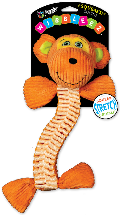 Spunky Pup Dog Toys Interactive Plush Squeaky Toy