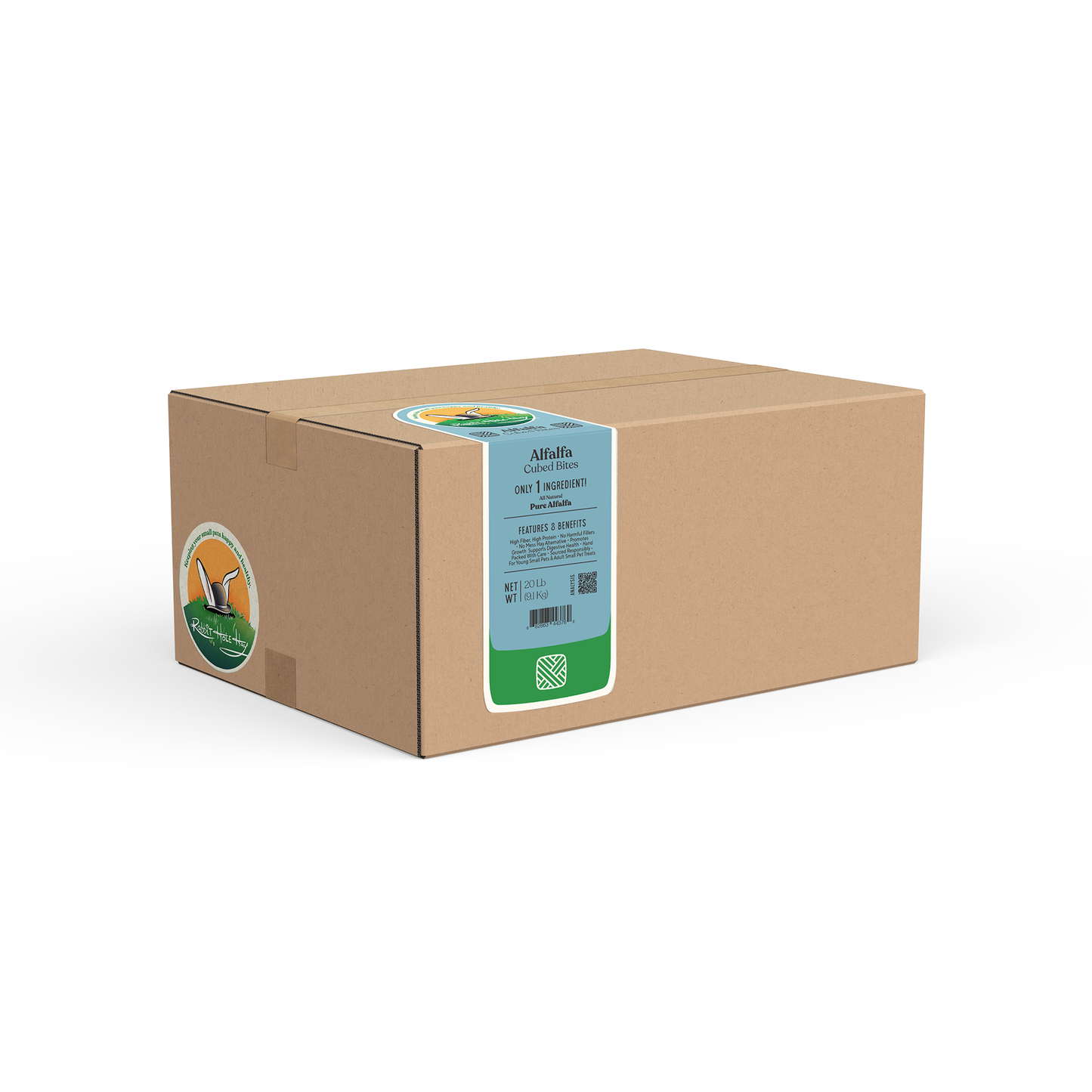Rabbit Hole Hay All Natural Alfalfa Hay Cubes - Your Pet Connection