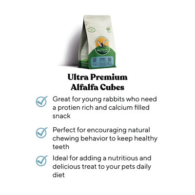 Rabbit Hole Hay All Natural Alfalfa Hay Cubes - Your Pet Connection