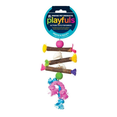 Tropical Teasers Shells And Sticks Bird Toy 5.5 x 9in.