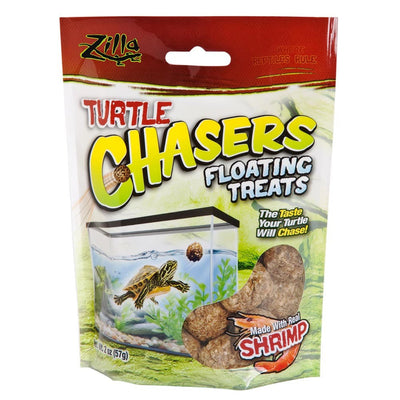 Zilla floating shrimp reptile food treats for aquatic turtles