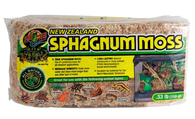 Zoo Med New Zealand Sphagnum Moss Brown, 1ea/0.3 lb