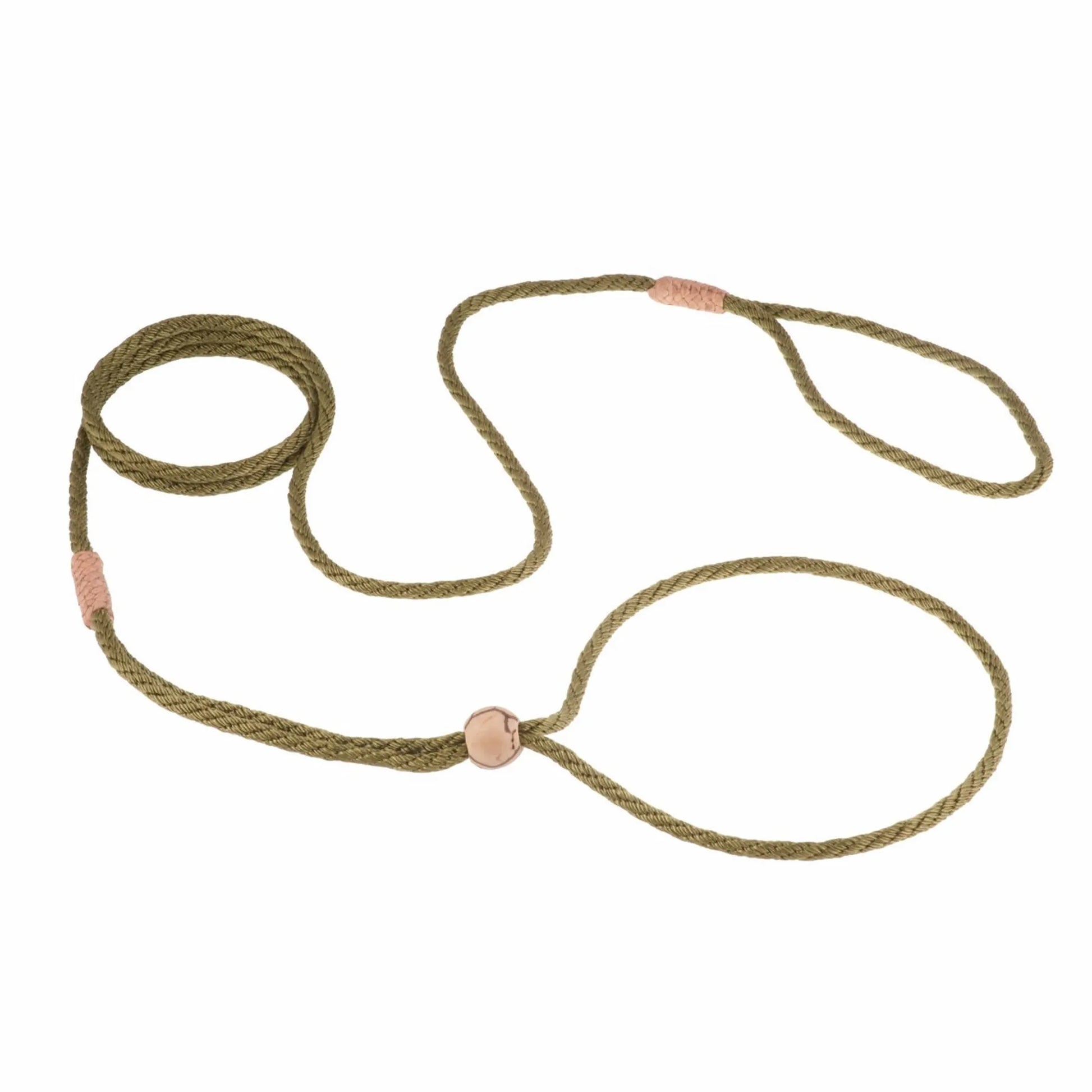 Nylon Adjustable Loop Lead (52in x 1/8in or 4mm) - Your Pet Connection